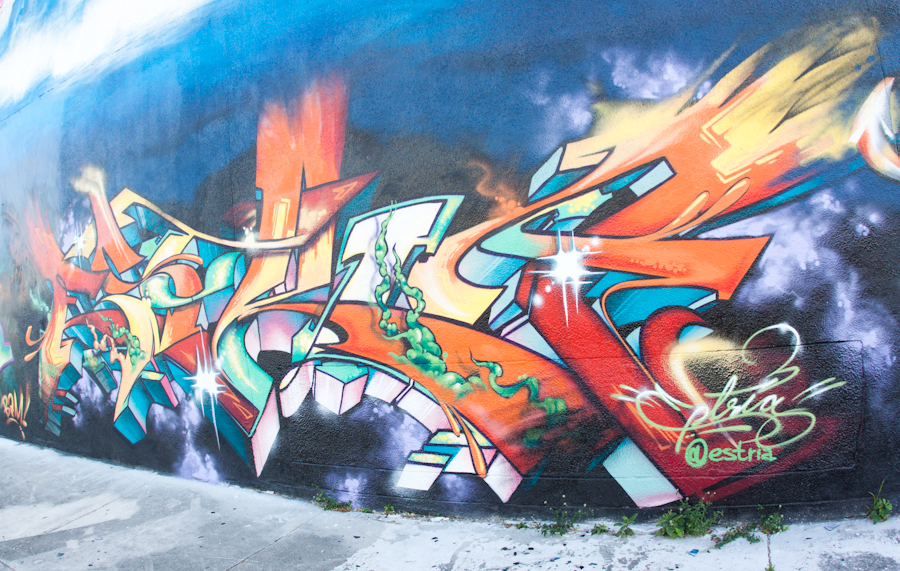 Grafitti Style Miami Walls - Primary Flight 